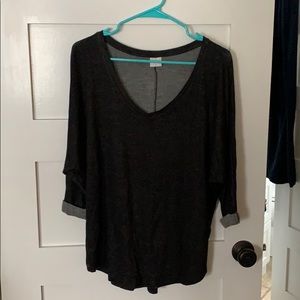 Dark Gray Blouse